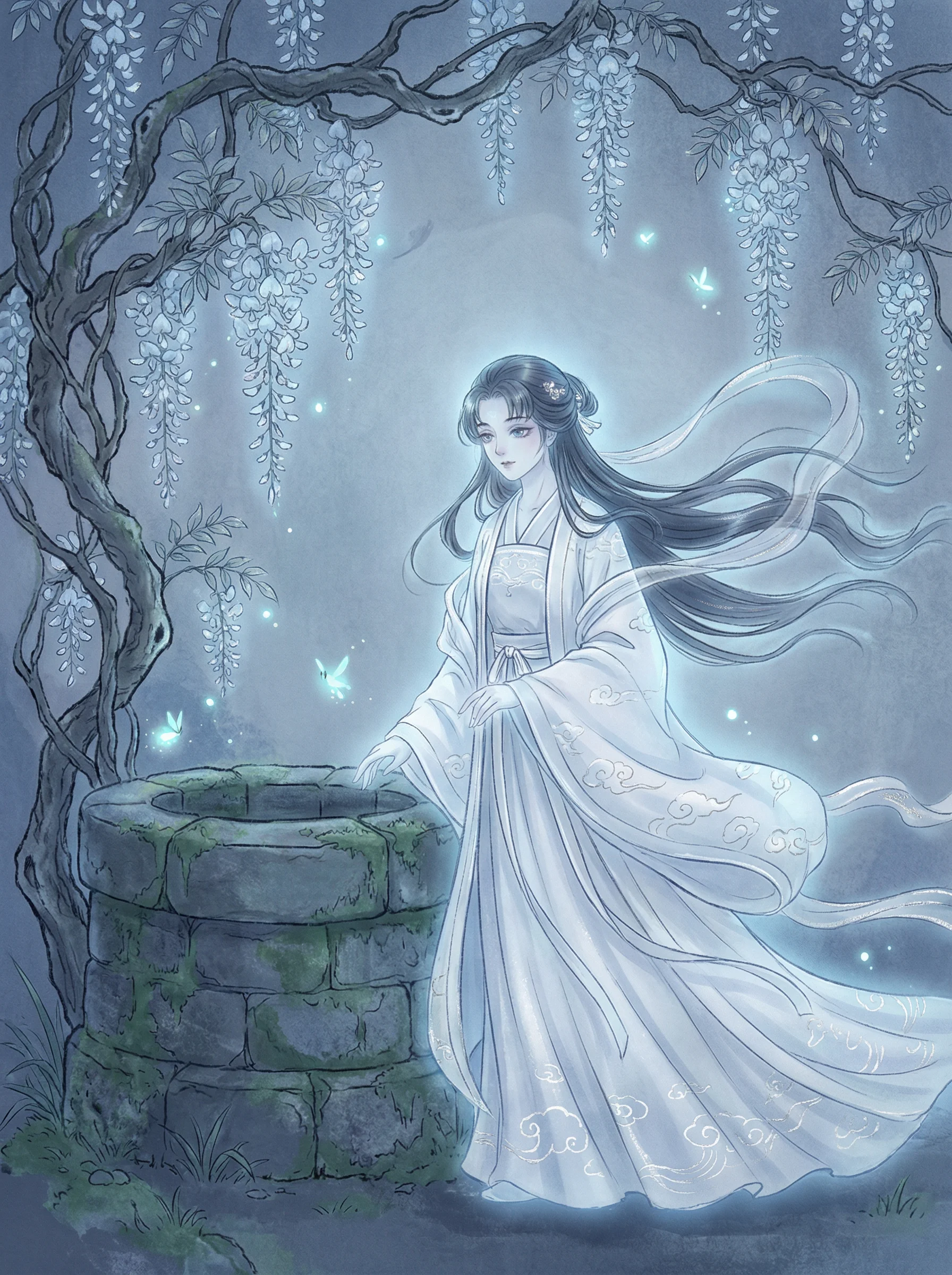 聂小倩 - 出白浆是高潮了吗 聊斋女鬼动漫角色